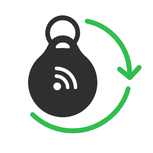 Ícone porta-chaves com +